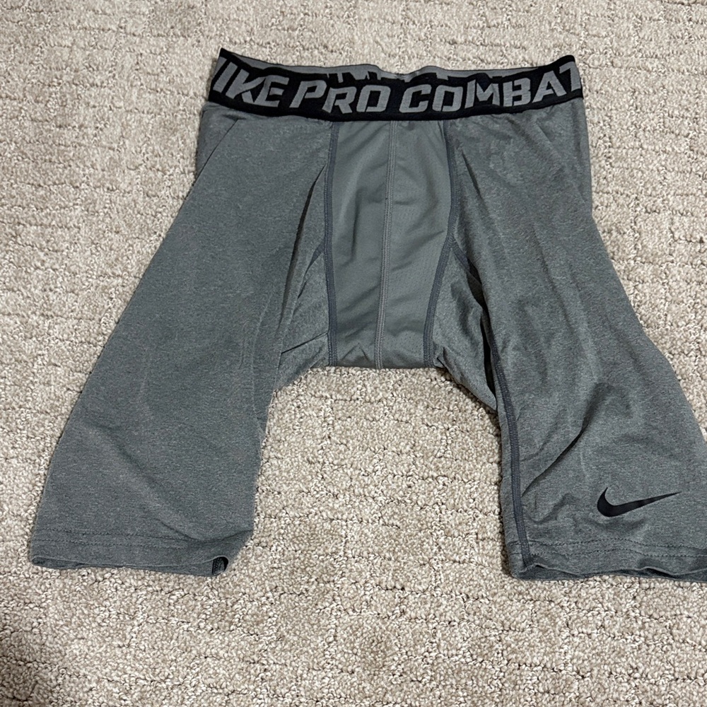 Nike Pro Combat Men's Dark Gray Boxer Briefs